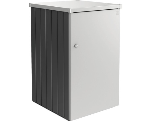Mülltonnenbox Biohort Alex Variante 3.1 80 x 88 x 129 cm dunkelgrau-silber