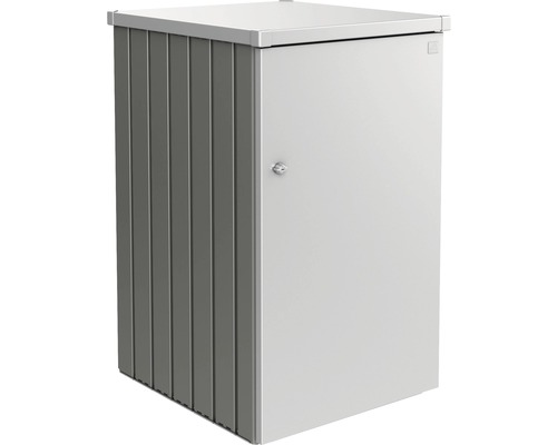 Mülltonnenbox Biohort Alex Variante 2.1 80 x 88 x 129 cm quarzgrau-silber