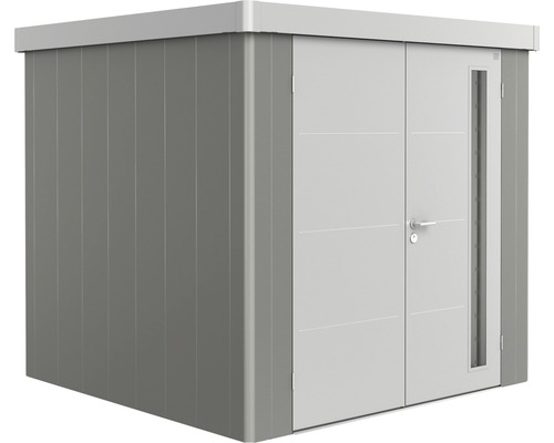 Geräteschuppen mit Doppeltür und Seitenfenster
