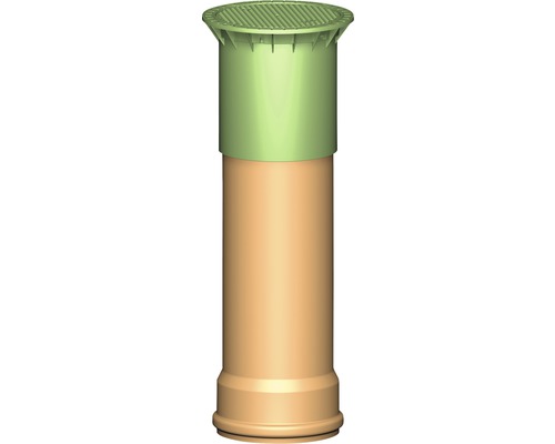 KG-Rohr mit Reinigungsrohr und Gitterrost