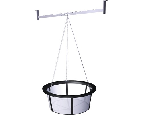 Hängeampel-Halterung mit Kette und Pflanzkorb