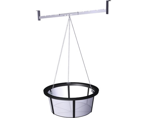 Blumenampel mit Aufhängung und Kette