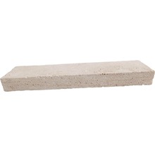 FLAIRSTONE Travertin Randstein Roma getrommelt 60 cm x 6 cm x 15 cm