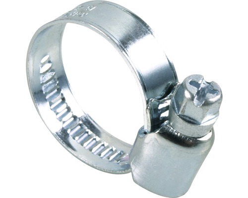 Schlauchschelle aus Metall mit Schraube