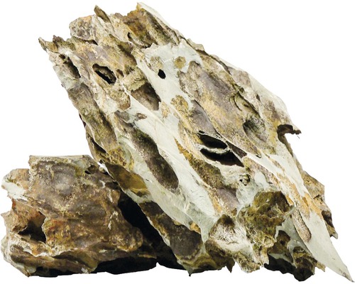 Dekorativer Lochgesteinsatz für Aquarien