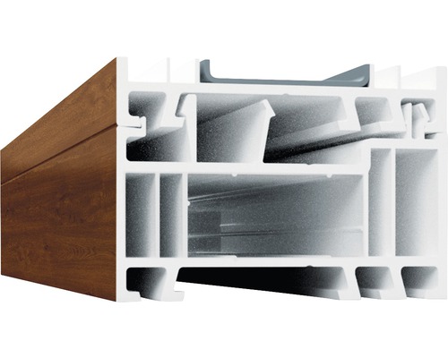 Verbreiterungsprofil 35 mm ARON Basic weiß/goldenoak Länge 1400 mm Verbreiterungsprofil 35 mm ARON Basic weiß/goldenoak Länge 1400 mm