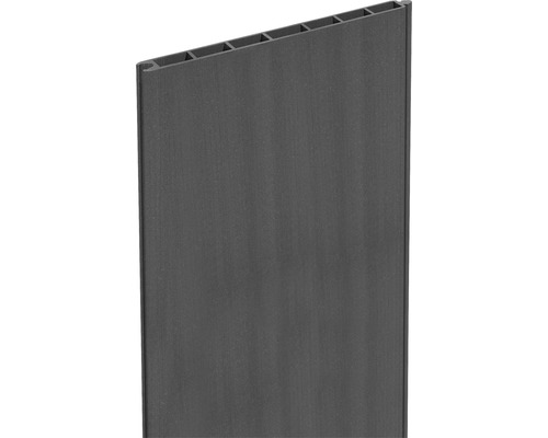 Einzelprofil GroJa Flex Grande 180 x 25,3 cm anthrazit