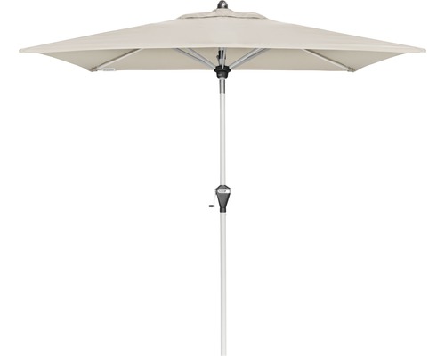 Sonnenschirm Marktschirm Doppler Active Auto Tilt mit Kurbelfunktion 210x140 cm Polyester beige