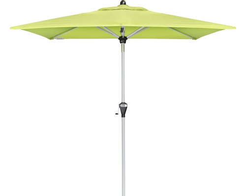 Sonnenschirm Marktschirm Doppler Active Auto Tilt mit Kurbelfunktion 210x140 cm Polyester fresh green