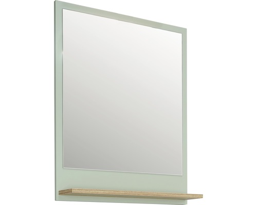 Rechteckiger Spiegel mit Ablage für das Badezimmer