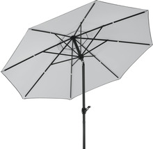 Gartenschirm mit Mast und Stoffbespannung