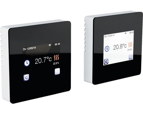 Funk-Thermostat Vitalheizung HVHTFT WIFI inkl. Touchscreen schwarz