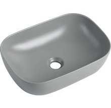Aufsatzwaschbecken Vereg Babu eckig 45,5x32,5 cm hellgrau matt-thumb-0 Aufsatzwaschbecken Vereg Babu eckig 45,5x32,5 cm hellgrau matt-thumb-0