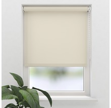 Beige Fensterrollo mit Kettenzug
