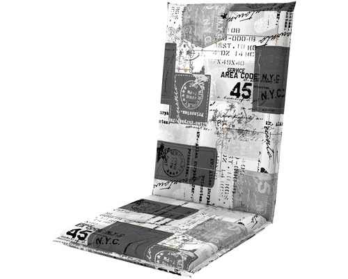 Gartenstuhlauflage mit New York Motiv