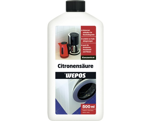 Zitronensäure Wepos 0,5 l Zitronensäure Wepos 0,5 l