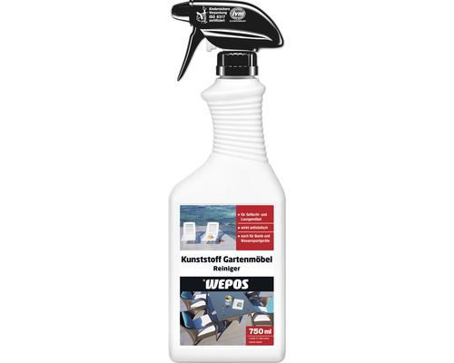 Kunststoff Gartenmöbel Reiniger Wepos 750 ml Kunststoff Gartenmöbel Reiniger Wepos 750 ml