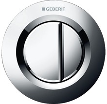 Geberit Logo Toilettenspülknopf mit zwei Betätigungsplatten