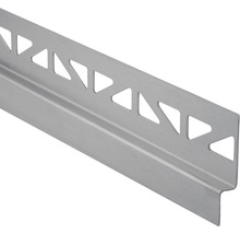 Fliesenprofil aus Metall mit dreieckigen Aussparungen