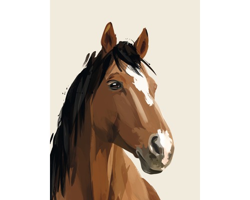 Kunstdruck Horse 60x80 cm
