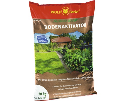 Bodenaktivator Wolf-Garten Natura Bio 10 kg Wolf Garten Bodenaktivator 10 Kilogramm Sack