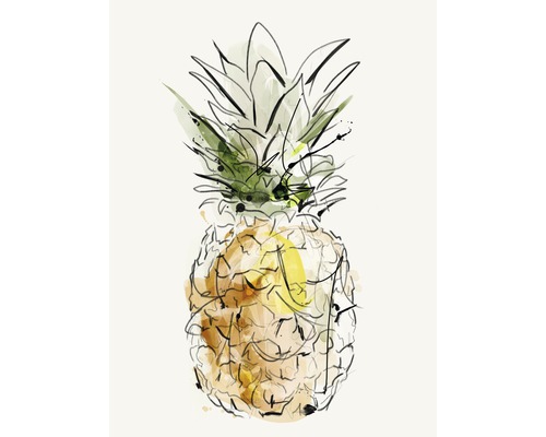 Kunstdruck Pineapple 70x100 cm