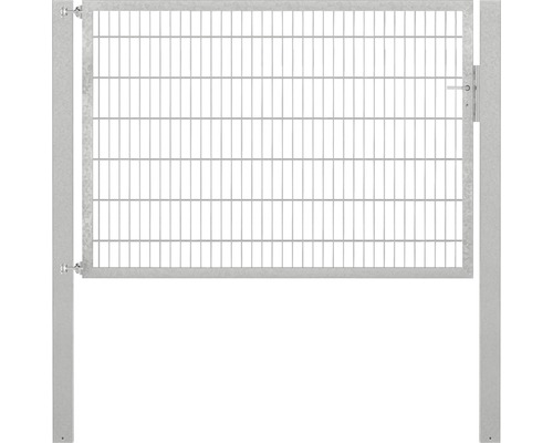 Stabgitter-Einzeltor ALBERTS Flexo Plus 8/6/8 200 x 140 cm inkl. Pfosten 10 x 10 cm feuerverzinkt