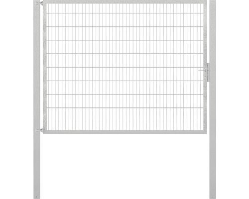 Stabgitter-Einzeltor ALBERTS Flexo Plus 8/6/8 250 x 200 cm inkl. Pfosten 10 x 10 cm feuerverzinkt