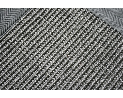 Detailansicht eines gewebten Teppichs