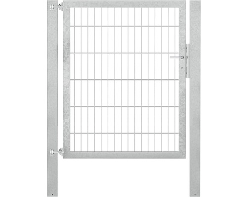 Stabgitter-Einzeltor ALBERTS Flexo Plus 8/6/8 100 x 120 cm inkl. Pfosten 8 x 8 cm feuerverzinkt