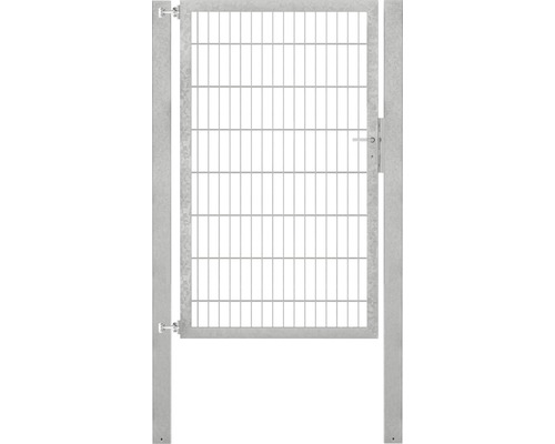 Stabgitter-Einzeltor ALBERTS Flexo Plus 8/6/8 100 x 160 cm inkl. Pfosten 8 x 8 cm feuerverzinkt