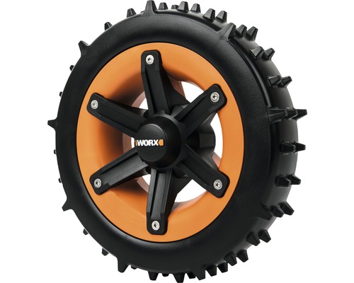 Worx Logo Rad mit Spikes
