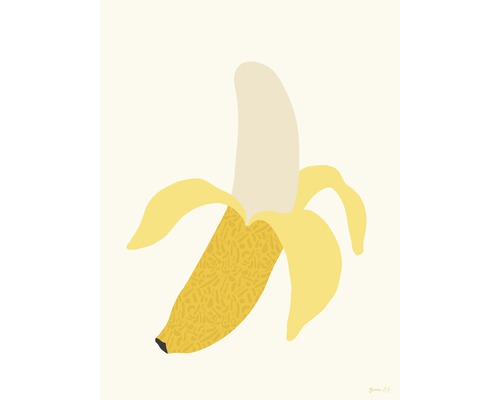 Kunstdruck Banana 30x40 cm