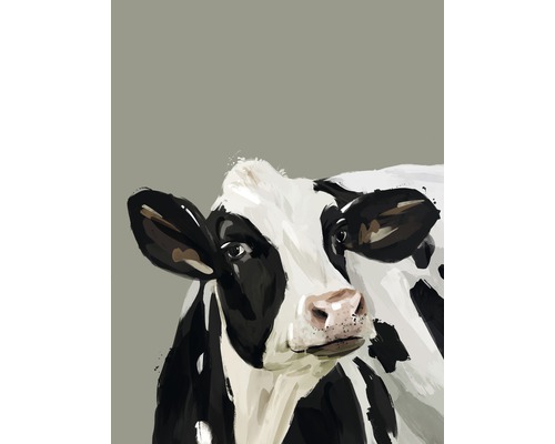 Kunstdruck Cow 18x24 cm