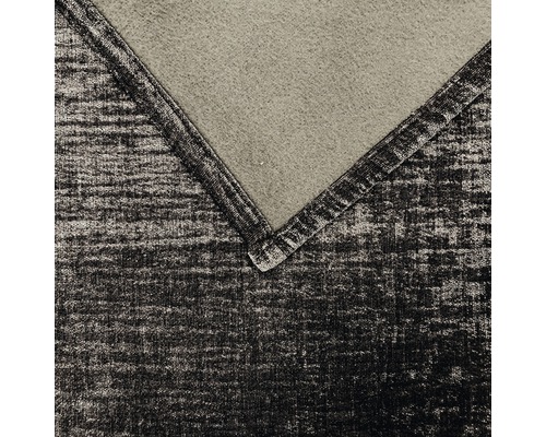 Detailaufnahme einer Fleece-Decke mit Muster