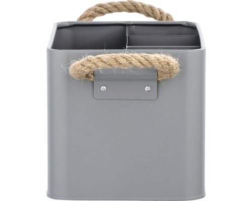 Stifteköcher aus Metall mit Seilgriffen