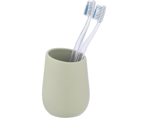 Zahnbürstenhalter mit zwei Zahnbürsten