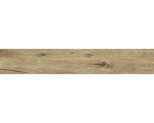 Steinzeug Bodenfliese Somerwood 19,8x119,8 cm beige matt