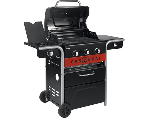 Char-Broil Gasgrill Holzkohlegrill Hybridgrill Gas2Coal 2.0 330 133,4 x 62,9 cm 3-Brenner