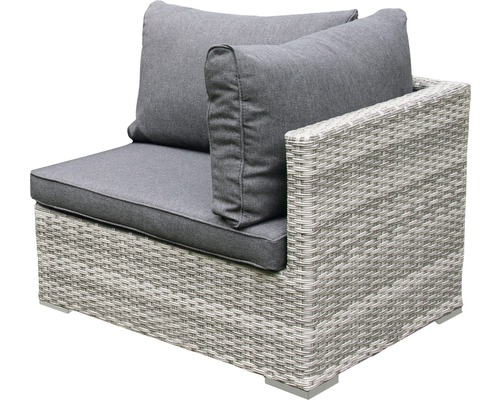 Gartensessel aus Rattan mit Polster