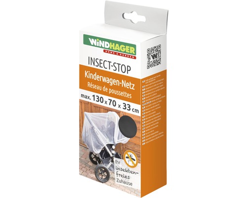 Windhager Insektenschutznetz für Kinderwagen, maximale Größe 130 x 70 x 33 cm