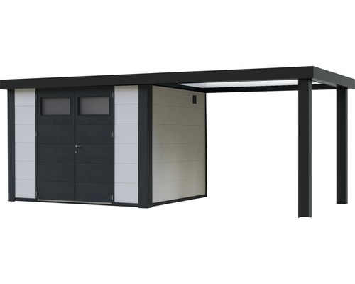 Gartenschrank mit Anbau