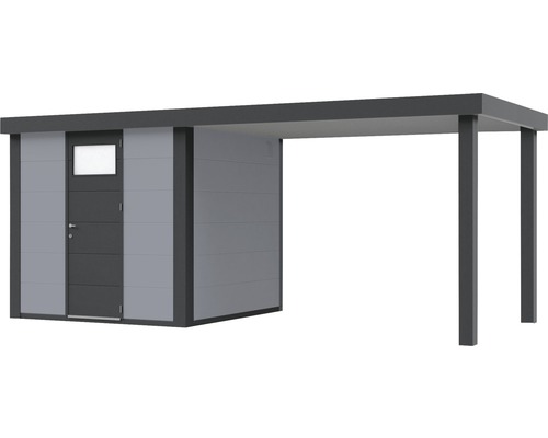 Gartenhaus mit integriertem Carport