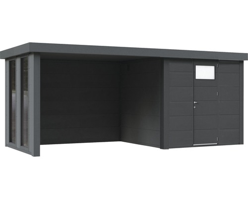 Gartenhaus mit Vordach und Tür