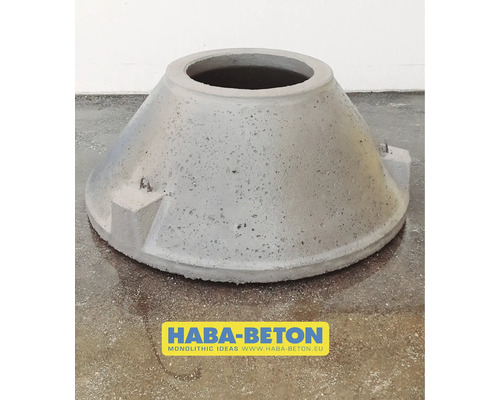 Konischer Betonschachtring für den Außenbereich
