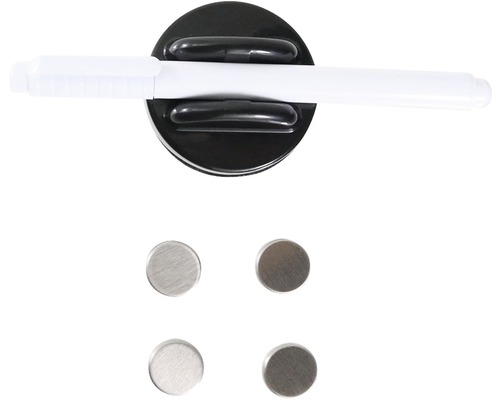 Magnetischer Markerhalter mit vier Magneten und Stift