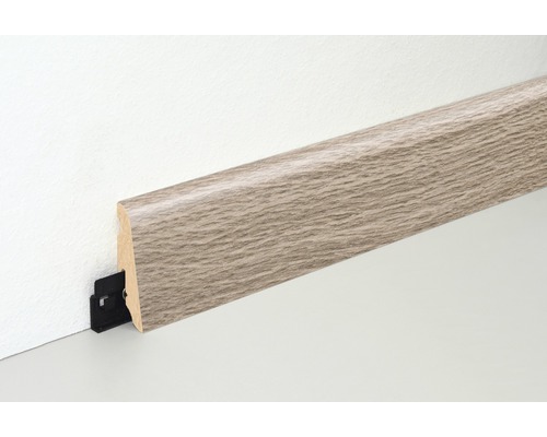 Sockelleiste mit Clip zur einfachen Montage