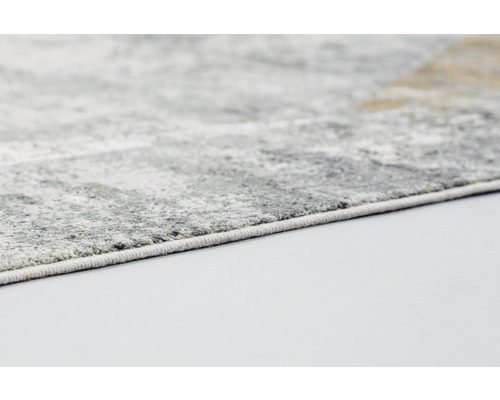 Detailansicht eines Teppichs mit abstraktem Muster