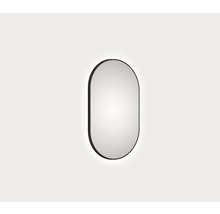 LED-Lichtspiegel DSK black oval 60x100 cm-thumb-1