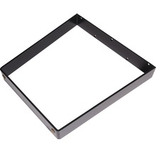 Tischgestell aus Metall mit quadratischer Form und Befestigungslöchern
